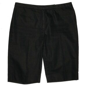 Size 8 DONNA DEGNAN Black Shorts